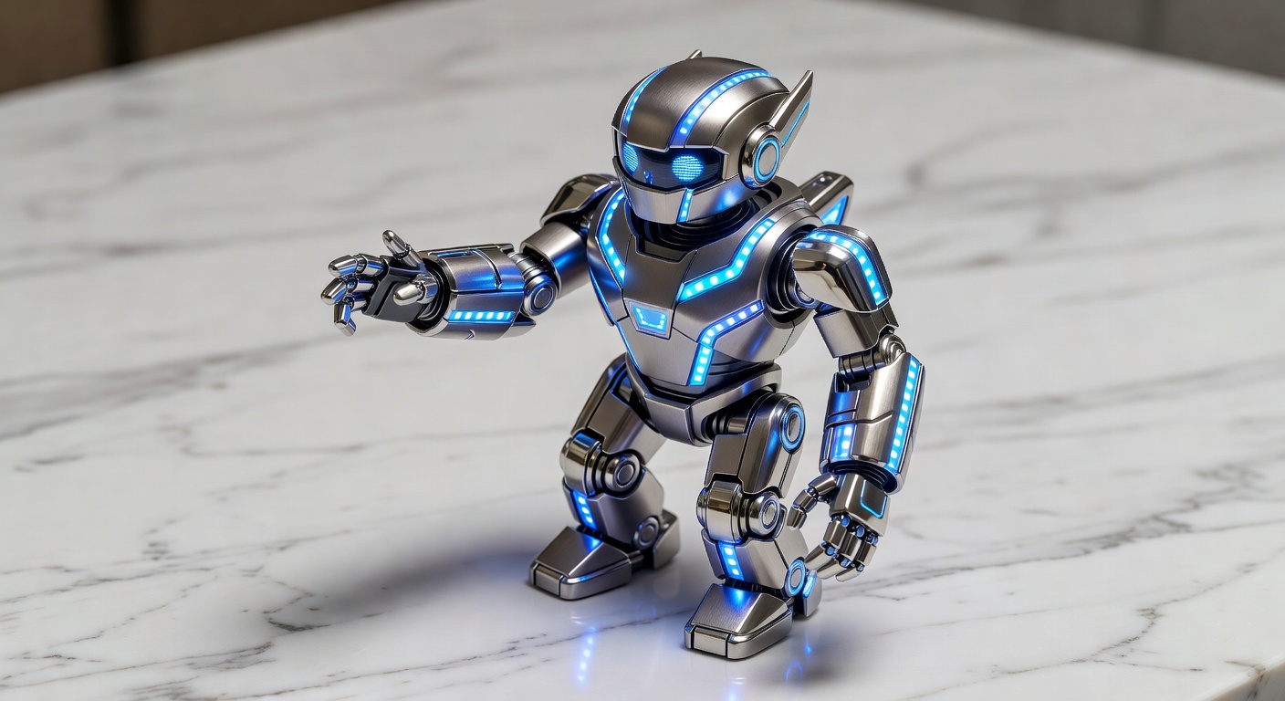ハイテクロボットトイ